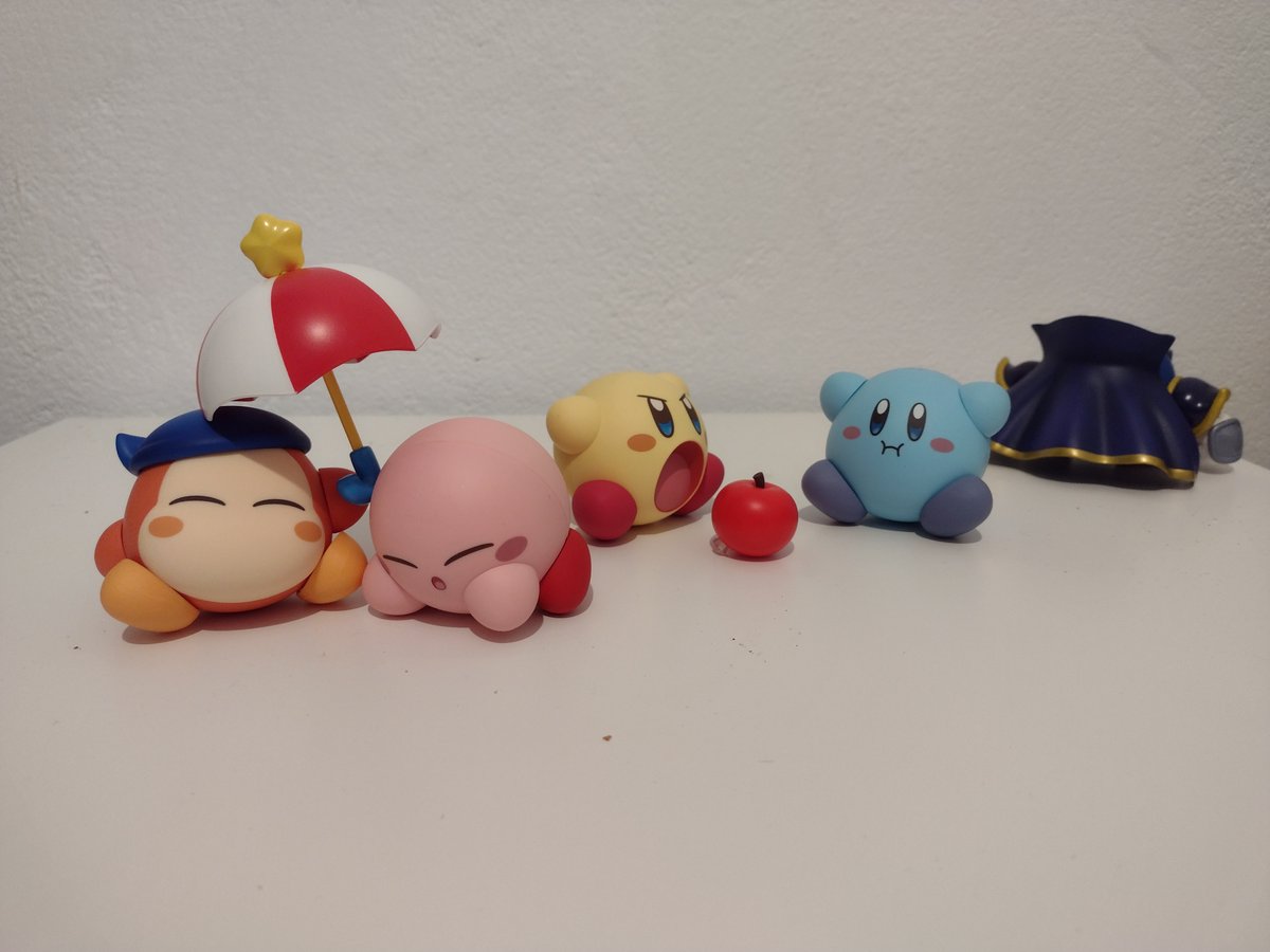 Ms_Ice_Cream's tweet photo. Holy Quintet!
Extra (last picture): Best Friends
#Nendoroid #Kirby #Animaxcartoon https://t.co/B4qcVEXZS0