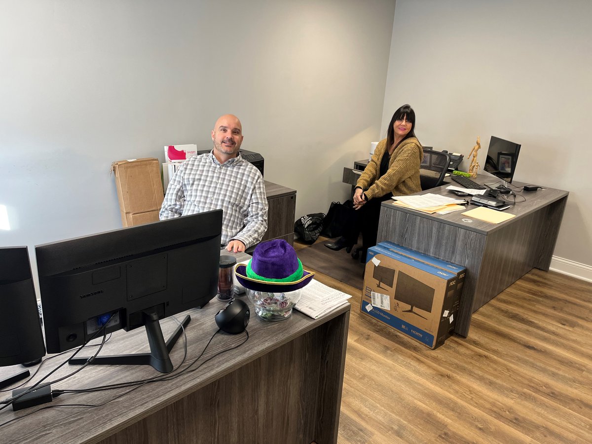 Today was an exciting day at LDI-Columbus, as Melanie and Steve made themselves at home and are ready to get to work! Please reach out to Colin McManamon and Steve Klipstine for distributor/contractor questions, or Bill Beck and Melanie Gagnon for your specification needs.