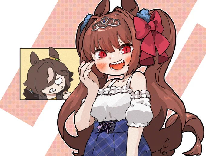 勝ち誇ってるダスカちゃん
#ウマ娘 