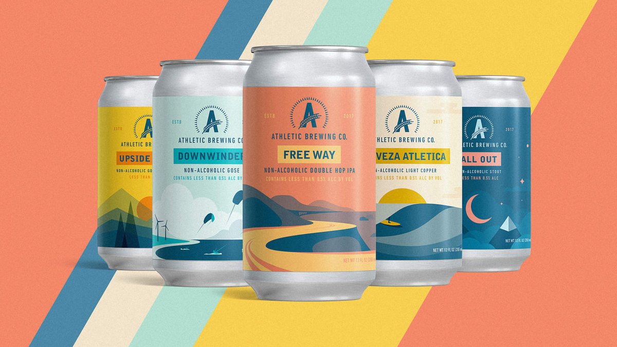 #DryJanuary a thing for you? Join us Thursday (today!) at Krog or Friday (West End) to sample some great N/A beers from Athletic Brewing. 5-8 pm.