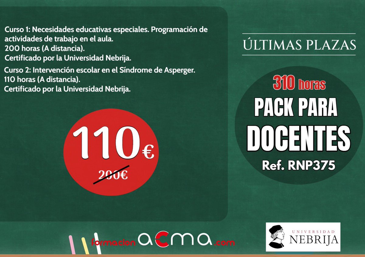 AcmaDocentes's tweet photo. 👩🏻‍🏫🧑🏻‍🏫👨🏻‍🏫PROMOCIÓN DOCENTES
Consulta todas las promociones disponibles en la web:

💻 https://t.co/h4YZXVaQ2Q

#convocatoria #docentes #docentes #formación #primaria #educacioninfantil #educacionprimaria https://t.co/Js7JzIlRsi