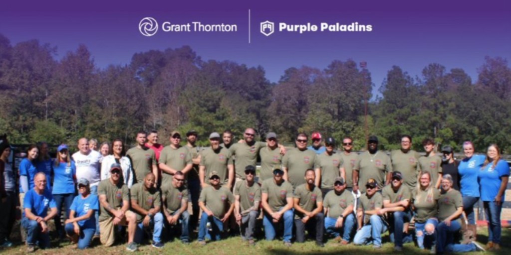 GrantThorntonUS's tweet photo. Our #PurplePaladin, @WarriorReunion supports #veterans to overcome post-military challenges by rebuilding peer support networks. This helps them live with purpose &amp; positive impact in their communities. They're not alone. Show support for them. https://t.co/wi7sTcm3oa

#veteran https://t.co/mTDnzhYR6L