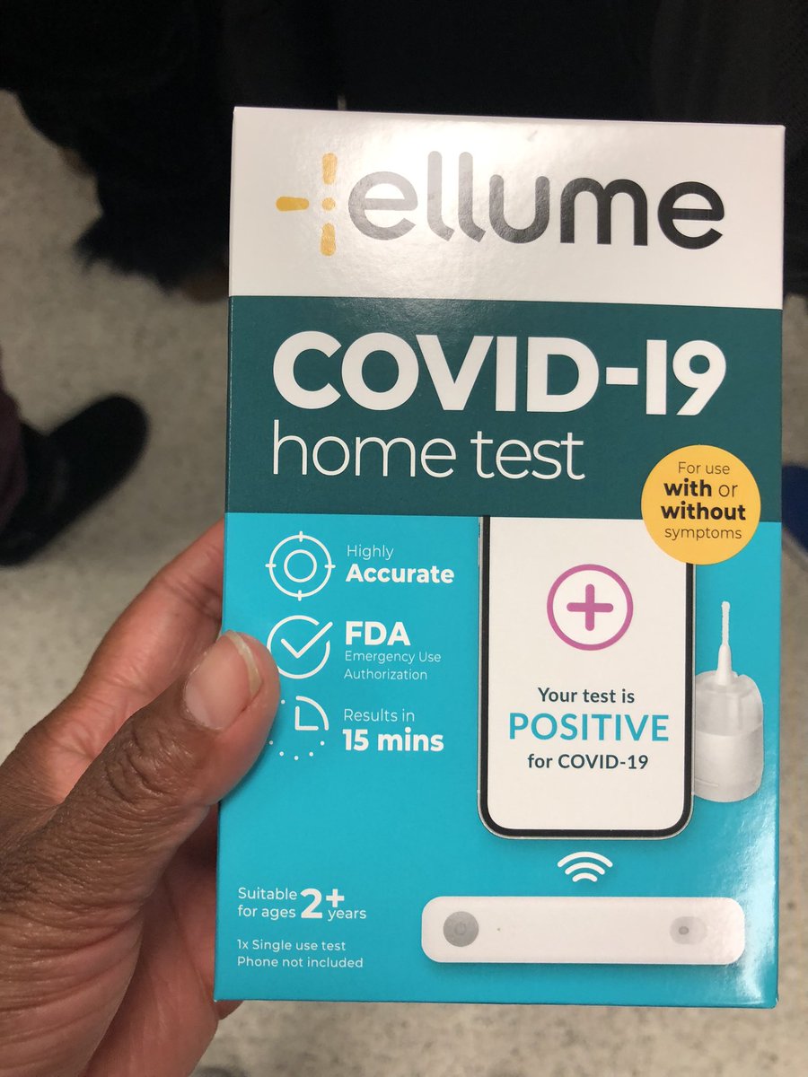 NakiaPhD's tweet photo. @aaronecarroll Well I just landed at Miami international from abroad and they are giving out Covid tests to folks that get off international flights https://t.co/Fpy48dZtWX
