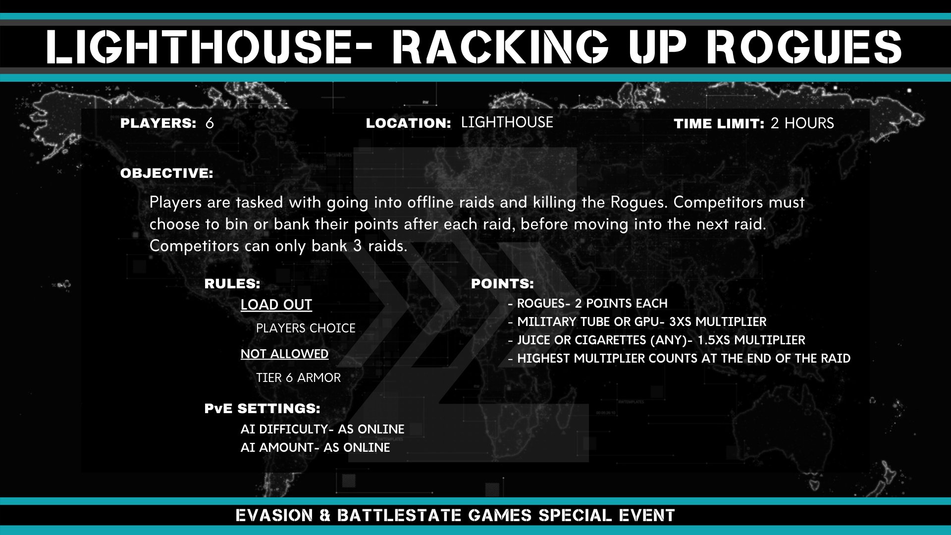 New Rogues Event in Escape From Tarkov 