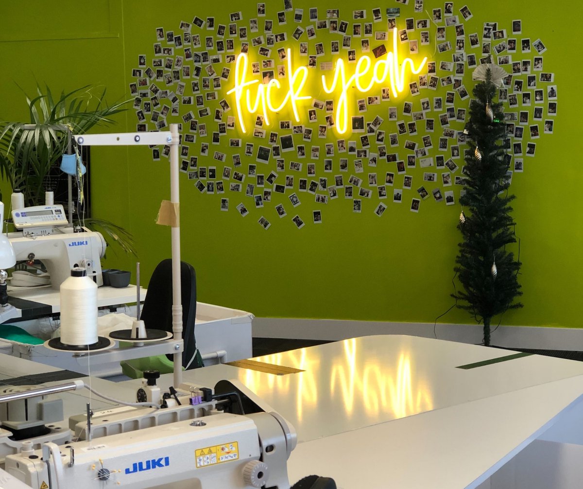 We're back to work in the factory! #backtowork We've got the machines going and are busy making orders. Did you have a good holiday? What's your plan for 2022?