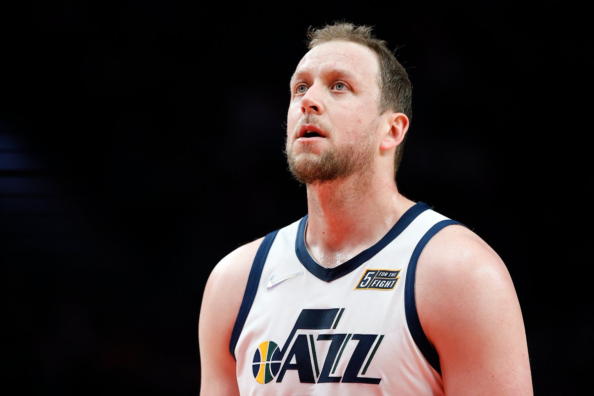 Utah Jazz's Joe Ingles speaks with reporters following the Utah Jazz shoot  around practice Tuesday, Oct. 26, 2021, in Salt Lake City. (AP Photo/Rick  Bowmer Stock Photo - Alamy