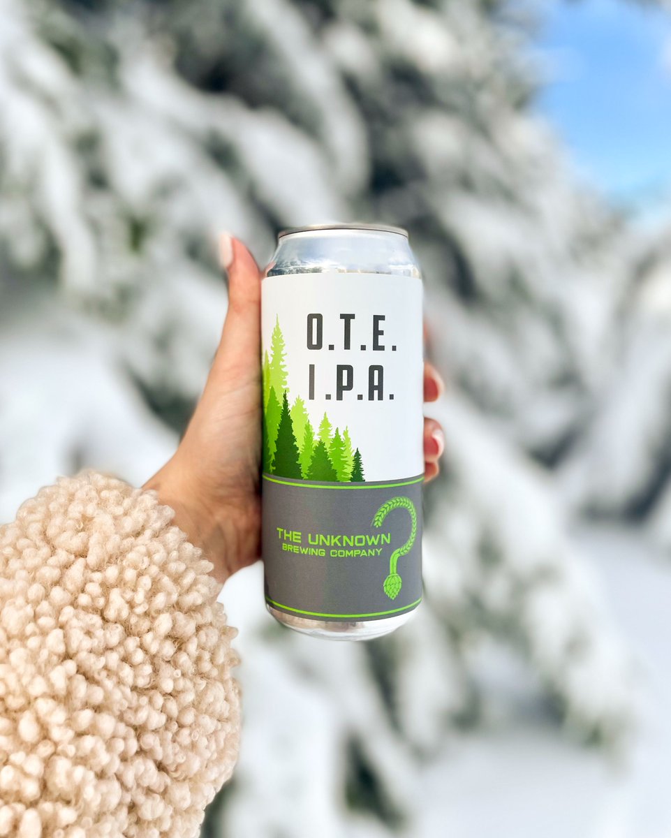 The perfect beer for the season 🌲O.T.E. I.P.A is available in stores and at D9 Brewing Lake Norman!