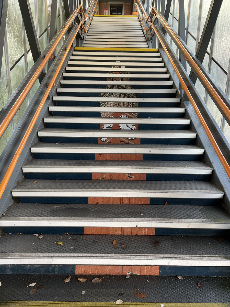 Brilliant artwork at the station <a href="/unibirmingham/">Uni of Birmingham</a>!