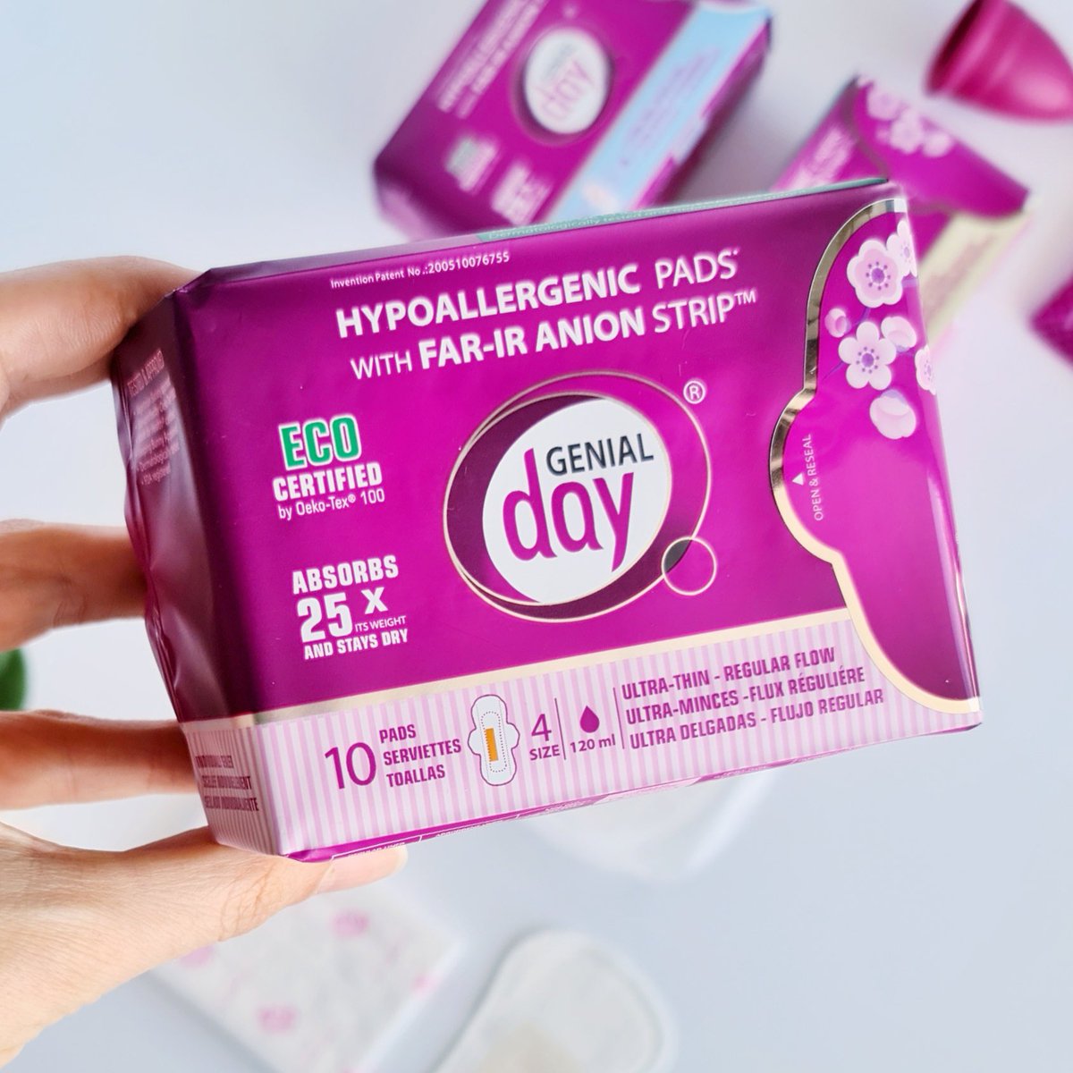 There is a big difference between things that are good and things that are great.😉

Genial Day menstrual pads-the most absorbent organic pads that can absorb 25x their weight!🩸

#genialday #pinktribe #tameyourperiod #periodproblems #periodpositive #menstrualpads #organic #great