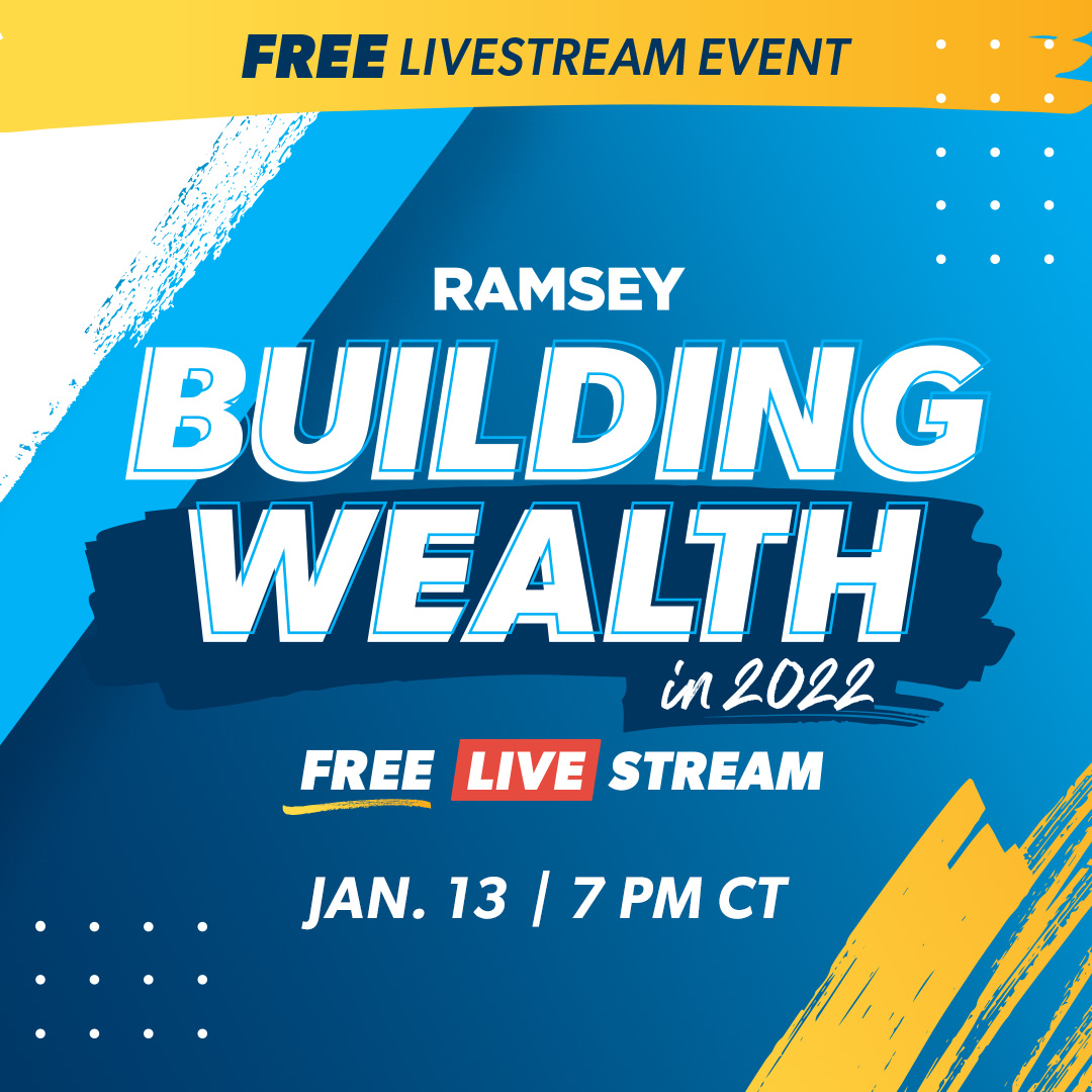 Next Thursday night, join me, <a href="/RachelCruze/">Rachel Cruze</a>, and <a href="/GeorgeKamel/">George Kamel</a> to make sure you're on the right track with your money this year. We'll be discussing the latest get-rich-quick ideas, and show you how to build wealth the RIGHT way. 

Register for FREE: bit.ly/3qGNrw6