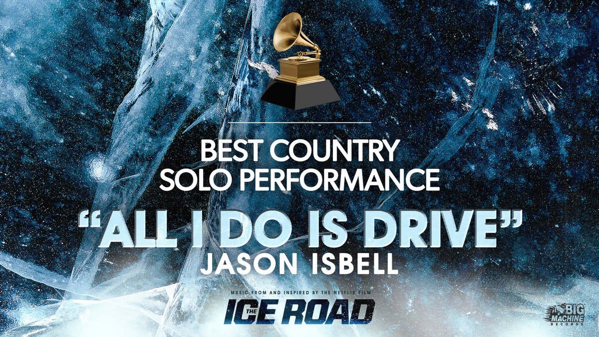 One of my highlights of 2021 was being music supervisor for the soundtrack to Johnathan Hensleigh's The Ice Road. Really excited about Jason Isbell’s @GRAMMY nomination for Best Country Solo Performance for “All I Do Is Drive!” Check it out! #TheIceRoad @JasonIsbell