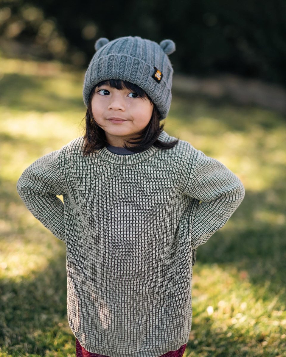 teddyfresh's tweet photo. To start 2022 off with a surprise, we just restocked a limited number of our highly requested Kid’s Bear Beanies, now available on our website https://t.co/f0eqCV440O