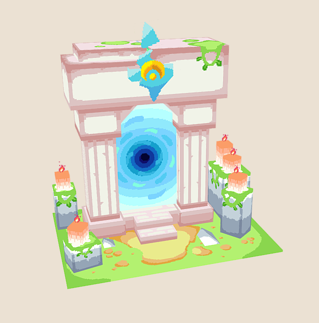 lepperoniboi's tweet image. portal that leads to a hopeful world

#Blockbench #b3d #pixelart #Minecraft
