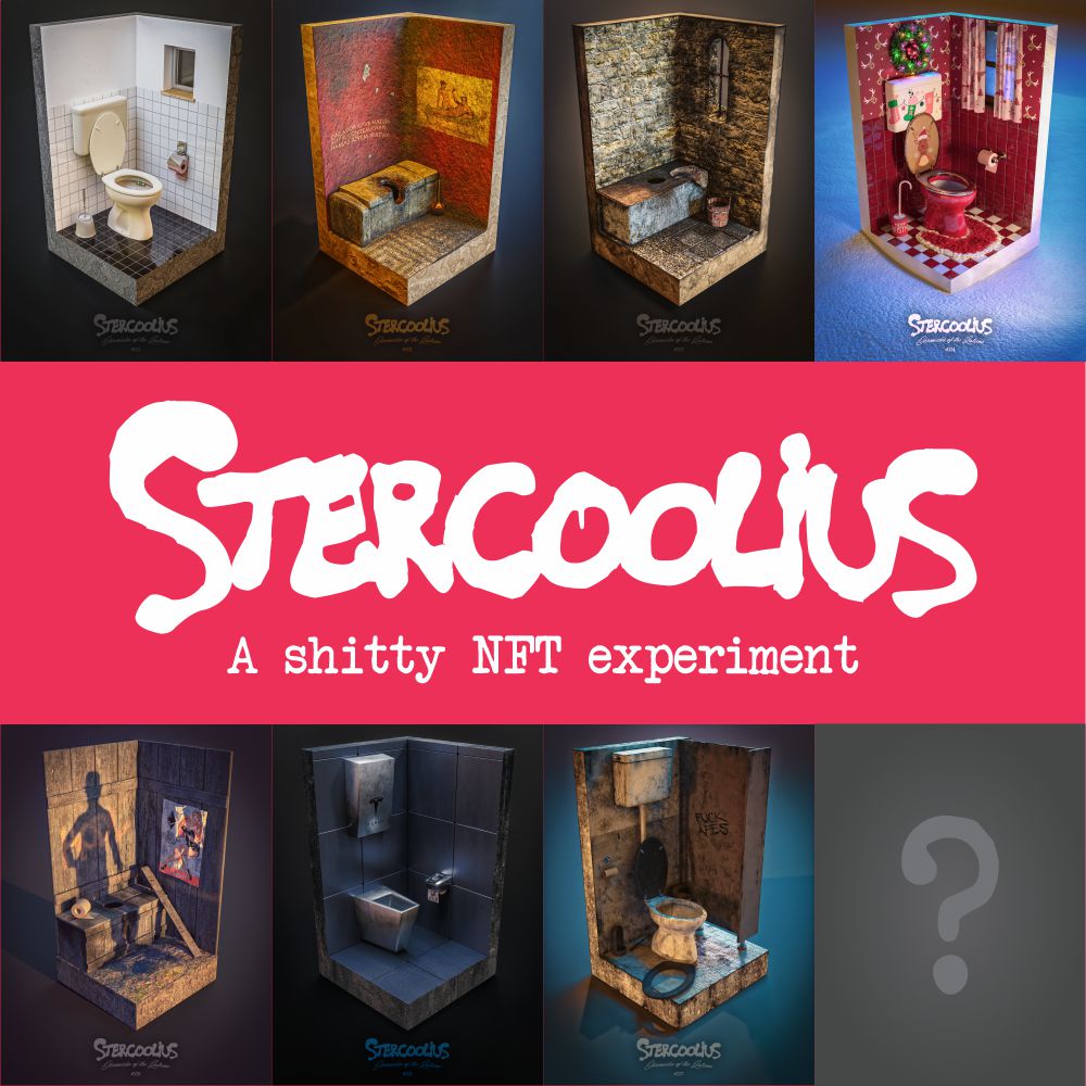 stercoolius's tweet photo. Are #NFTs really about art? If so, why are generated apes worth tens of thousands, where artists that put hours of work in their pieces almost never get to that point? The #NFTcommunity is full of hypocrisy, methinks.

Yet, I'll keep going - you'll never stop the God of Poop! :D https://t.co/OUDtKvrBjd