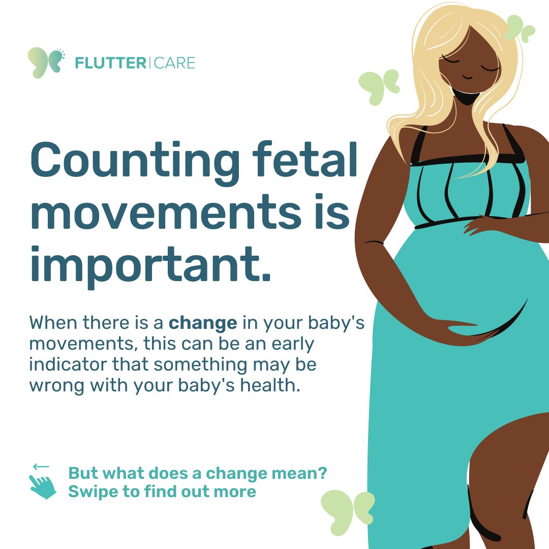 fluttercareinc's tweet image. Your baby&apos;s #movementsmatter👣Knowing that a change has occurred could be an early indicator that something is wrong. Find out more at fluttercare.com/learn or check out @CREStillbirth.