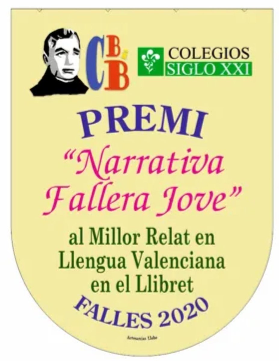 CasalBiB's tweet photo. PREMI NARRATIVA JOVE 2022
Dirigit a jóvens autors d'entre 14 i 35 anys, consistix en 200 € a l'autor, al millor relat en llengua valenciana publicat en el llibret de la falla. S'entregarà un estandart a la comissió guanyadora.
¡Participeu! Que d'ací a poc... #YaEstemEnFalles https://t.co/sm505exRwr