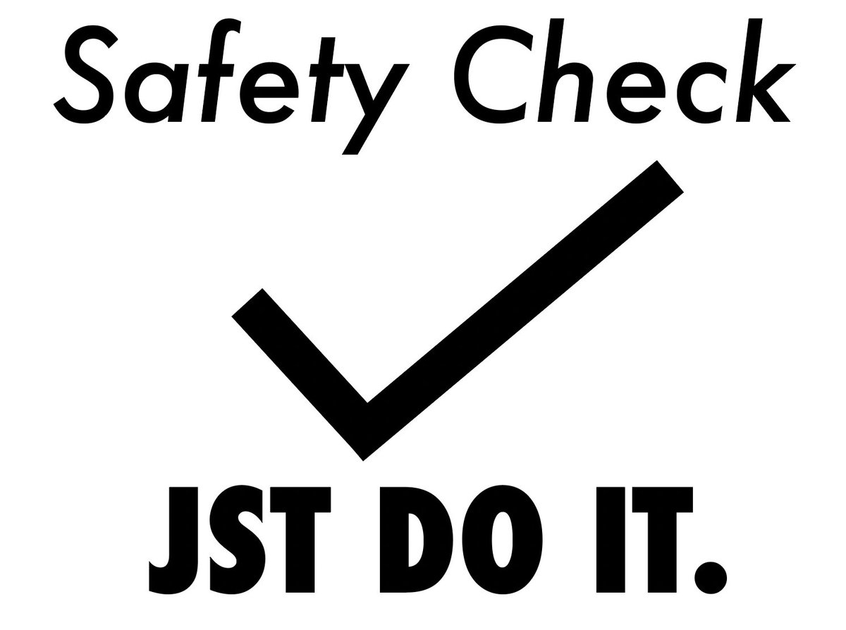 Be legendary. Lab is a sport, make it count. Safety checks – JST DO IT. #tiptuesday #chemsafety #justdoit  #safetycheck #safety #Nike <a href="/Nike/">Nike</a>