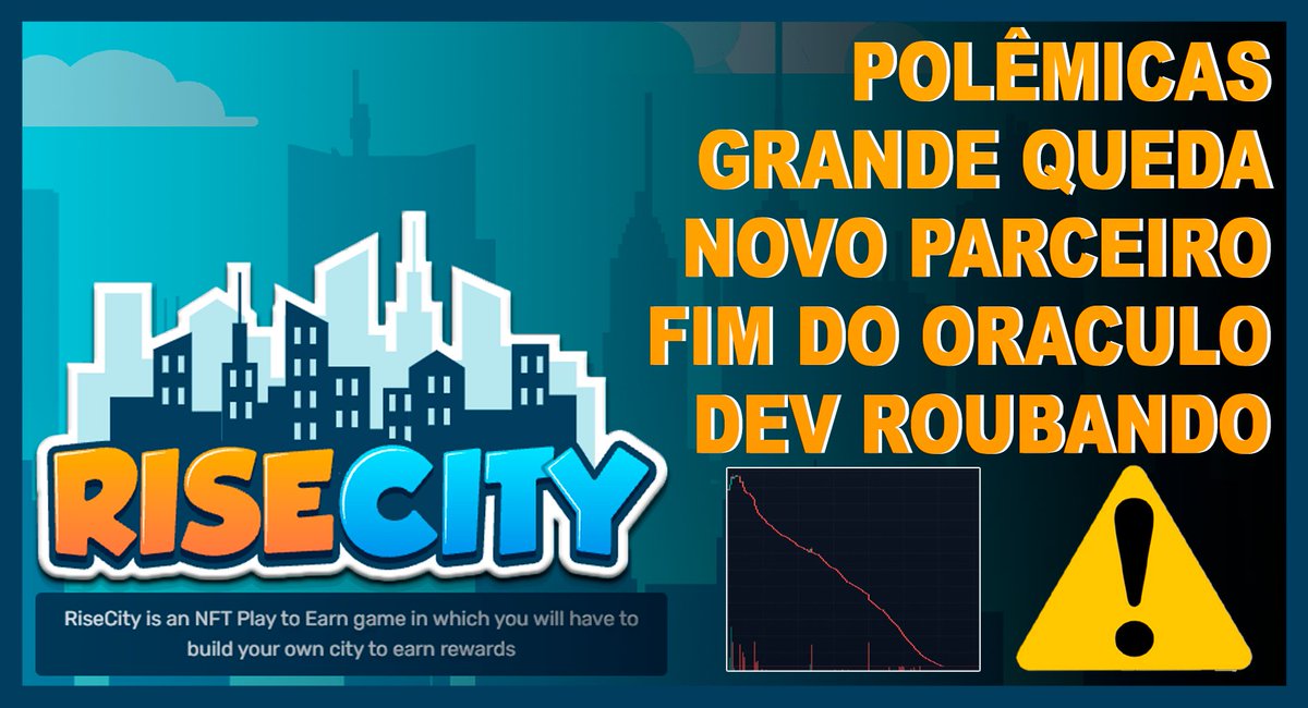 tomreactsdoyt's tweet photo. Surgiram várias polêmicas em volta do projeto RiseCity. E eu estou contando todo esse babado neste vídeo:
https://t.co/FuAmgSiIJh

#nftgame #nftgaming #nft #risecity https://t.co/pwDTuzEvTH