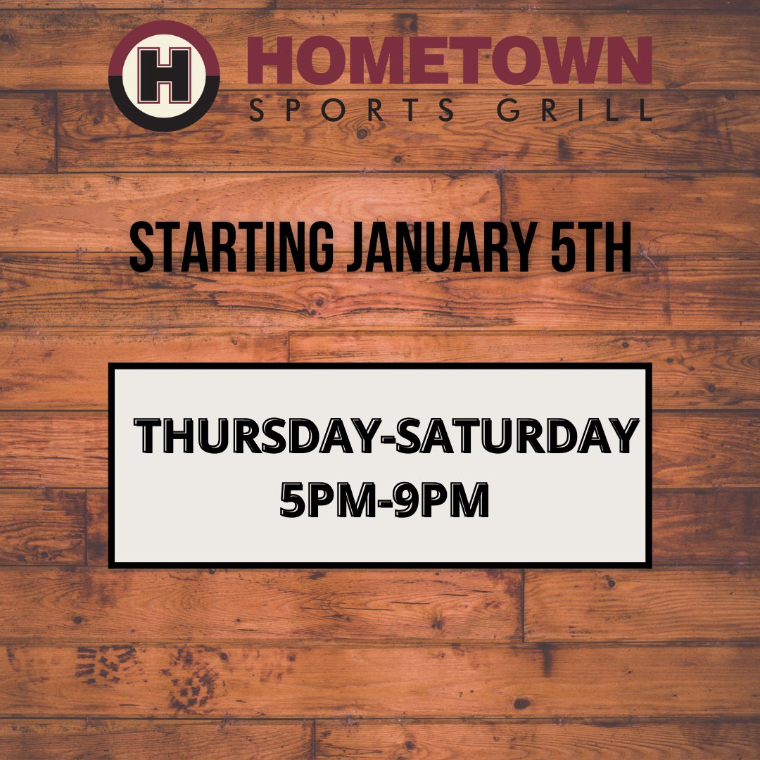 HometownSportsG's tweet photo. Our new takeout hours! ✨ We are looking forward to having you all back for dine-in in 3 weeks!🤞

Stay safe &amp; healthy!

#ottawatakeout #ottawarestaurants #supportlocalottawa #supportlocal https://t.co/a5O7LTd7BV