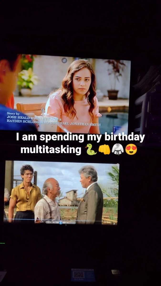 Kalika_faye's tweet photo. #CobraKai &amp; #thekaratekid marathons sometimes at the same time  🐍👊🥋🦅 https://t.co/9myelOfScz