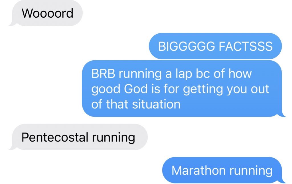 karashafferrr's tweet photo. God’s turning me into an athlete again with all the running he has me doing. https://t.co/EReAFFXLJW
