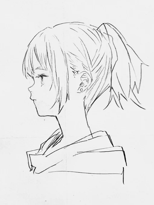 A little during lunch break_✍Drawing 