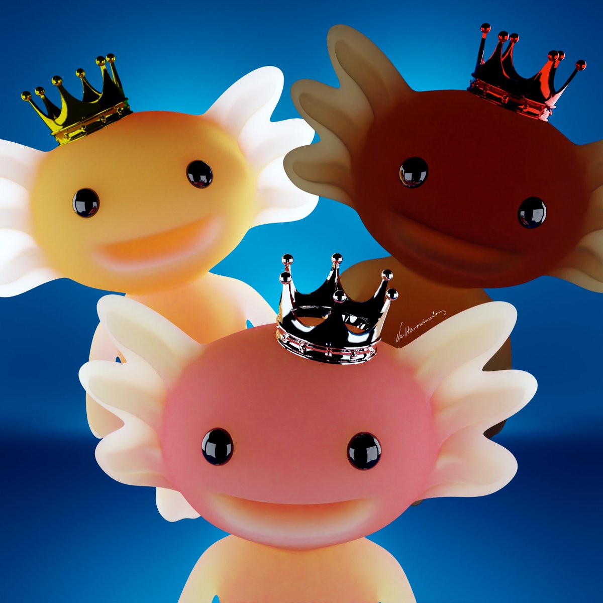 AxolitoMx's tweet photo. ¡Feliz Día de Reyes 👑👑👑!
#Selfie #Axolito #Ajolote #Axolotl #AmbystomaMexicanum #Mexico #Xochimilco https://t.co/wdlbs16zs2