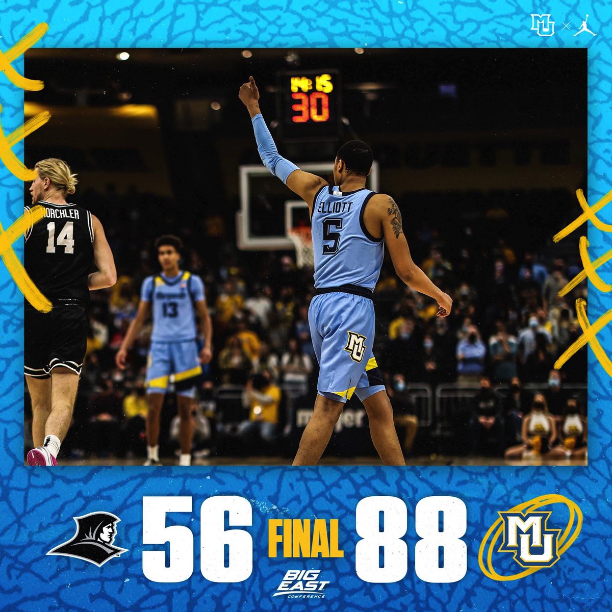 MarquetteMBB's tweet image. Relentless Pursuit 

#MUBB | #WeAreMarquette