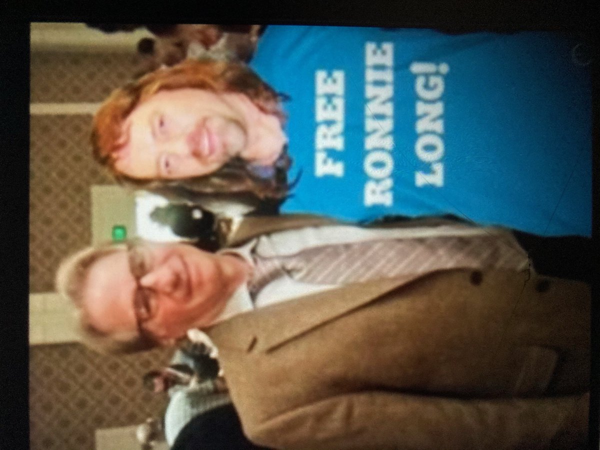 Ronnie Long from North Carolina wrongfully convicted and served 44 years. Now exonerated-wearing #FreeTemujin mask. When he was still fighting for freedom, <a href="/KensuPaula/">Paula Kensu</a> was supporting him ♥️✊🏼