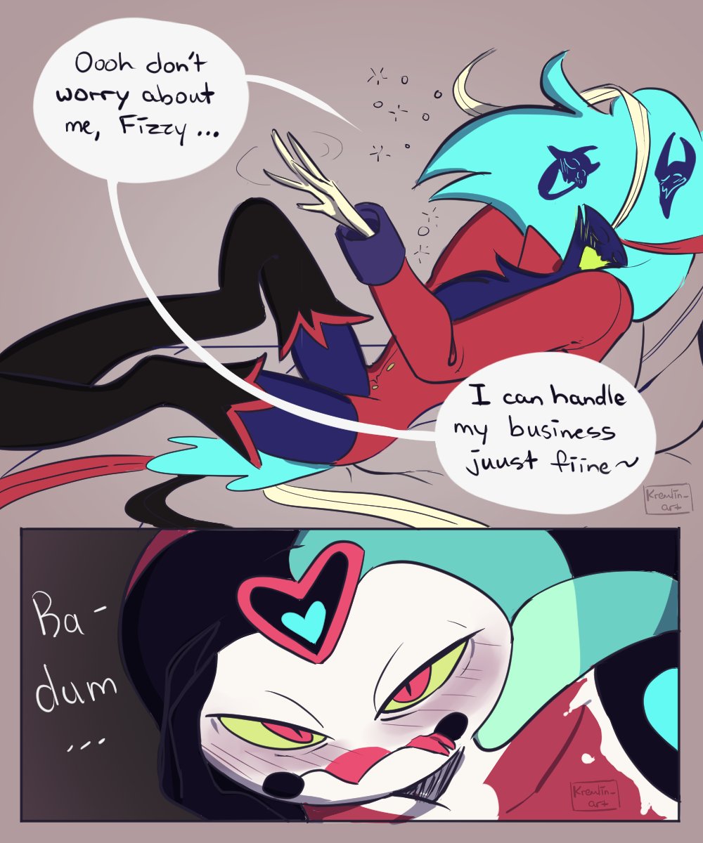 kremlin_art's tweet photo. #FizzarOzzieWeek Day 03 - Shenanigans 🥴

#HelluvaBoss #Fizzarozzie #Fizzarolli #Asmodeus https://t.co/D31sfbmfpq