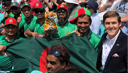 Wow, what a performance by the Tigers! Congrats to @BCBTigers and their millions of fans for this incredible win! #NZvsBan