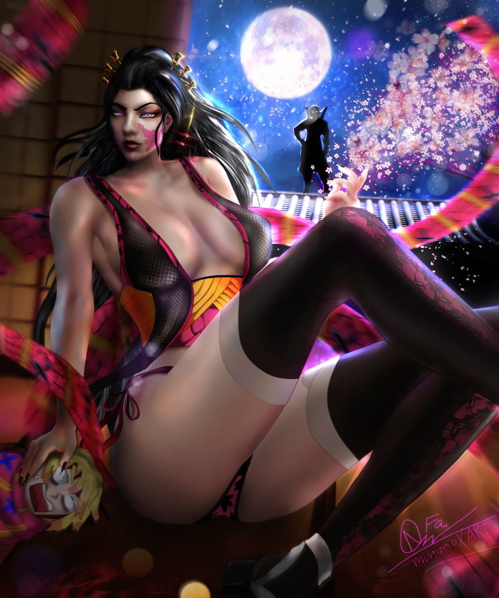 NetlowA's tweet photo. Daki
#demonslayerfanart 
#Daki https://t.co/k8F2q16MjI