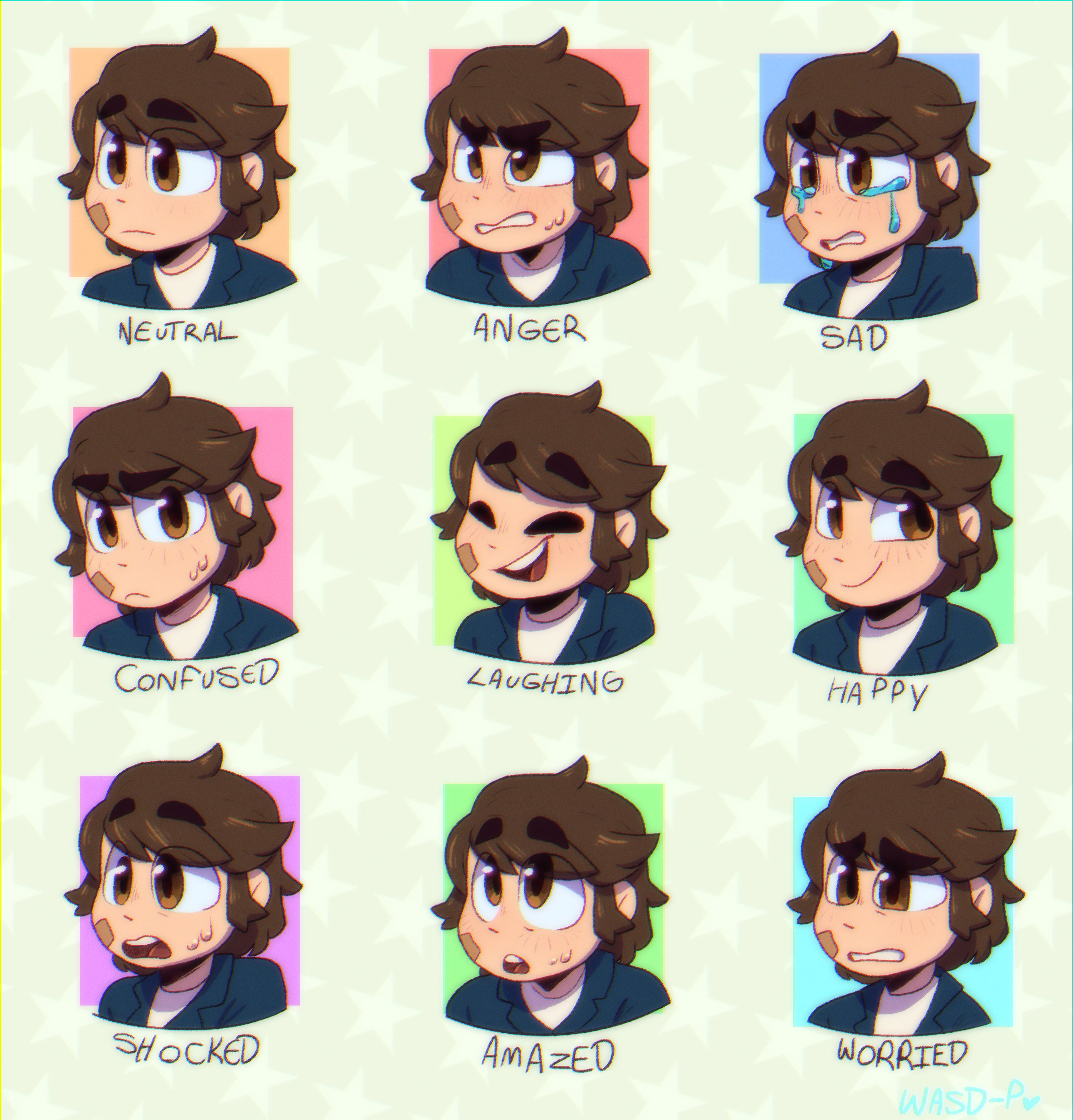 Paint 🌟 on X: Gregory expression sheet, for a commission