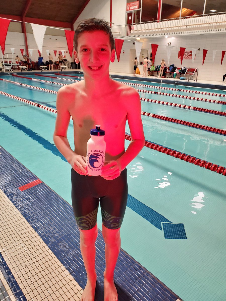 CSPInvite's tweet image. Brodyn is the Varsity Swimmer of the Week