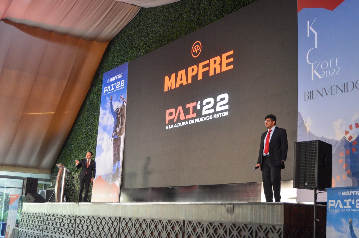 JMRomeroLora's tweet photo. Kick Off @MAPFRE_MX 2022. Arrancamos el año con fuerza en compañía de colaboradores, directores, consejeros y el comité de dirección de la compañía. https://t.co/HynyqbxFR4