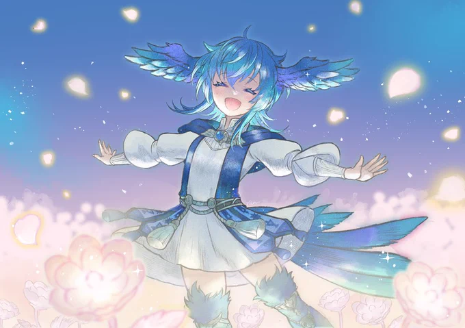 青い鳥 #FF14 