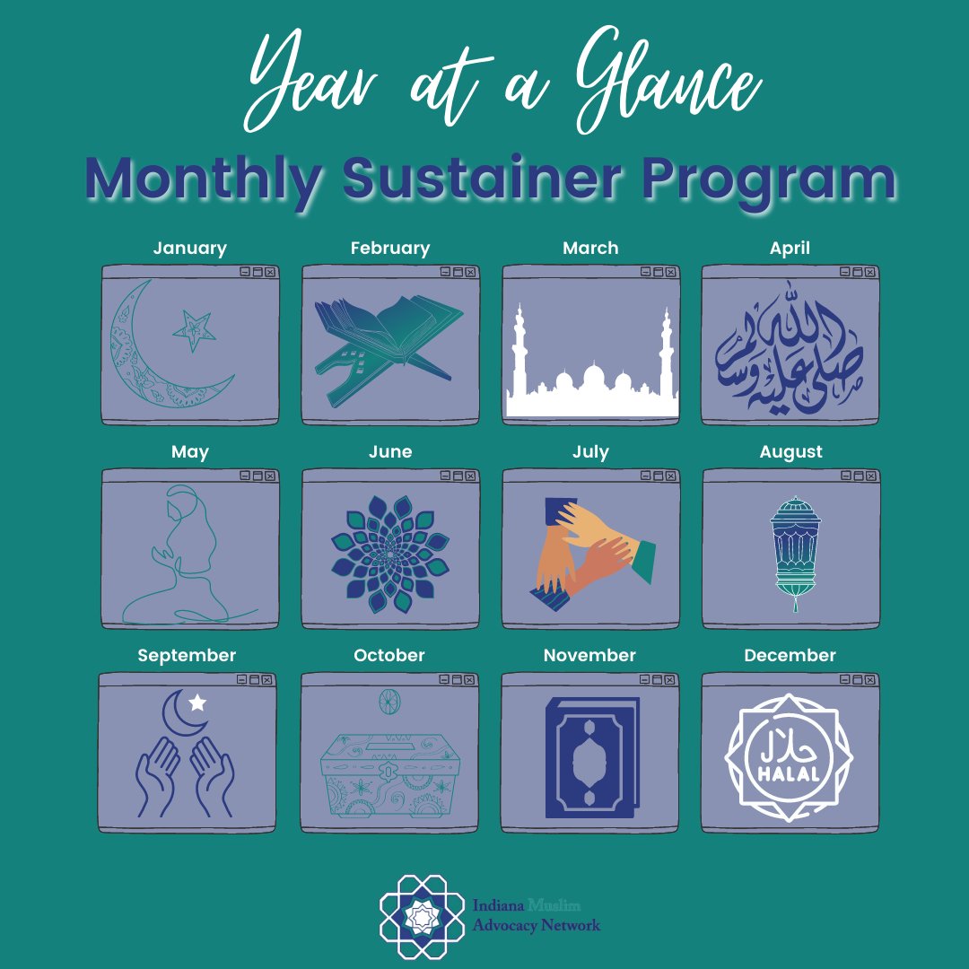 IMANAssociates's tweet photo. 12 gifts in 12 months: Amplifying the Muslim voice all year long.  

Become a monthly sustainer today so we continue influencing public policy, educating the community and mobilizing the Muslim vote. 
 
https://t.co/A0qGGhqlfA

 #indianamuslims  #localvoice #muslimcommunity https://t.co/33KPV7lRkg