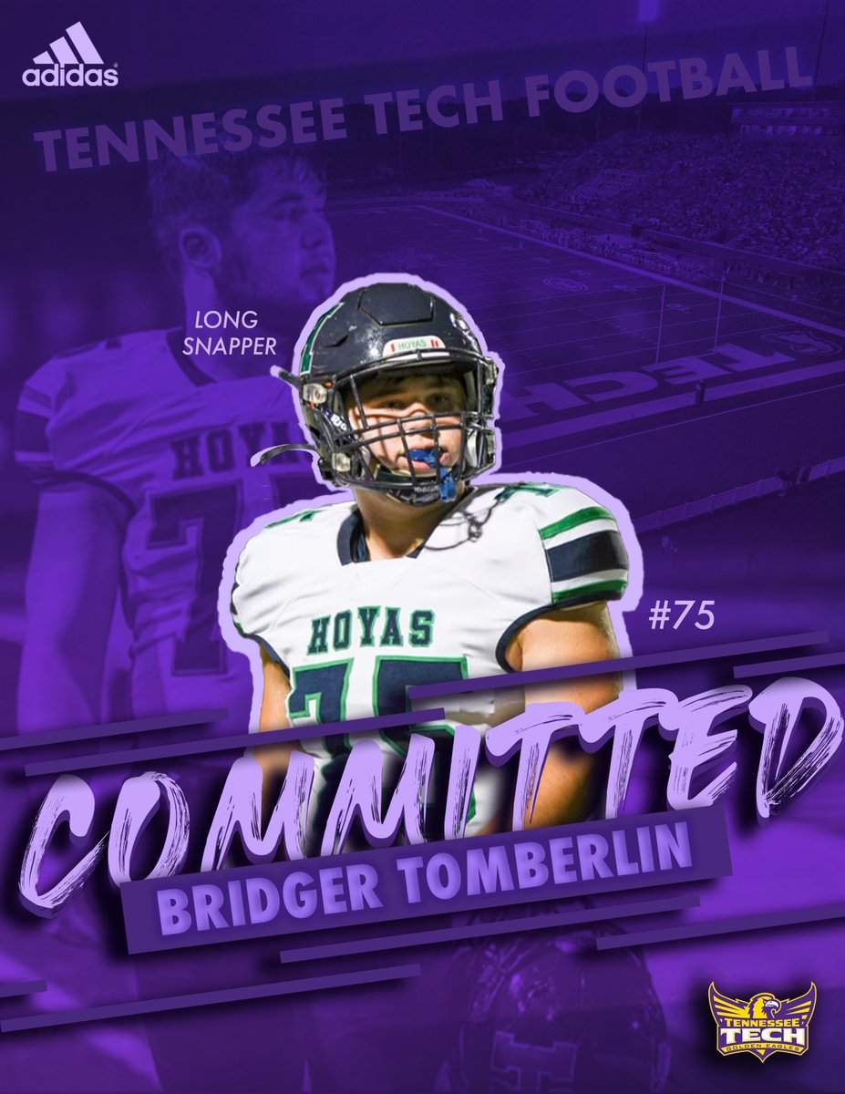 btomberlin75's tweet photo. COMMITTED‼️ 🦅 #WingsUp @TTU_CoachA @CoachG_85 @JimmyLaughlinTN @HKA_Tanalski @StevenNixon10 @coachdickmann @hhshoyafootball @hoyafbrecruit @TheChrisRubio @RecruitGeorgia https://t.co/5P04z0xfIt
