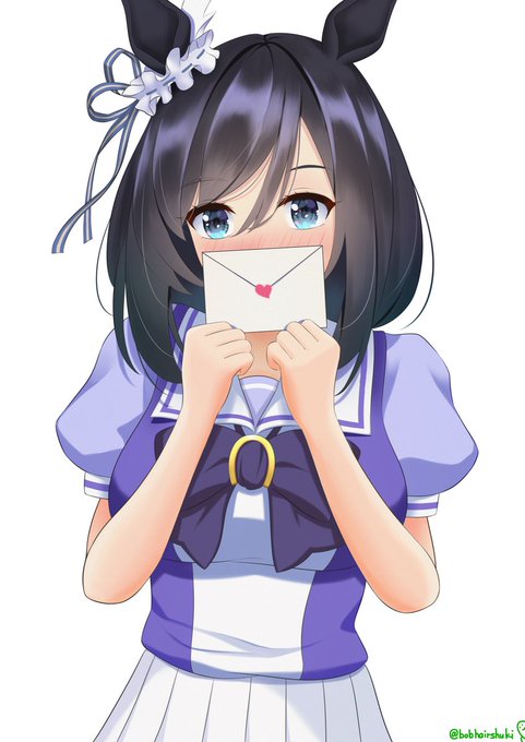 「ト、トレーナーさん…貴方に…これを…」#ウマ娘 #ウマ娘プリティーダービー  #エイシンフラッシュ #ウマ娘好きと繋がりたい 