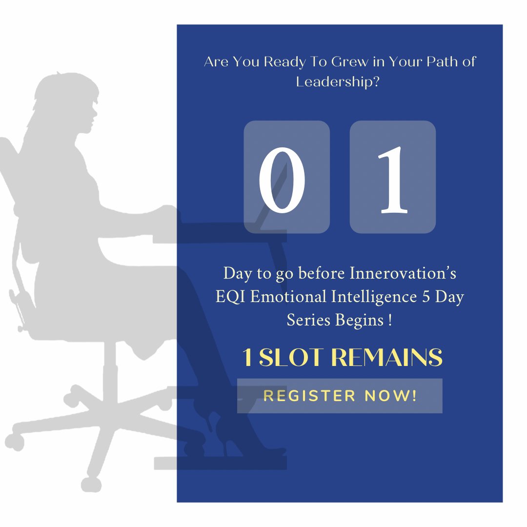 bloanbaker's tweet photo. TOMORROW IS THE DAY !!!
JANUARY 5th STARTING AT 6 PM OUR EQI EMOTIONAL INTELLIGENCE ASSESSMENT SERIES WILL BEGIN, HOSTED BY OUR VERY OWN CERTIFIED COACH BRENDA LOAN!

BUT THERE IS ONLY 1 SLOT REMAINING!
ACT FAST AND CLICK THE LINK TO REGISTER NOW! 

https://t.co/35BCtG0TDY https://t.co/SVMHuwr8ry