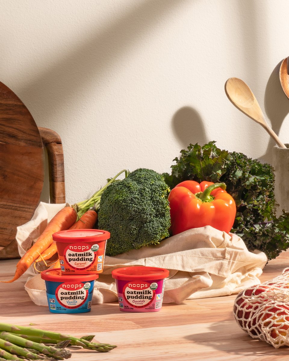 eatnoops's tweet photo. Eat more veggies... and noops! Did you know noops pudding is completely plant-based? Join us in doing yourself and our planet good. Stay powered by pudding this month and take the Veganuary pledge 🌱

https://t.co/zOSG80Sqri

#Plantbased #plantbasediet #Veganuary2022 https://t.co/T4EtZL60DS