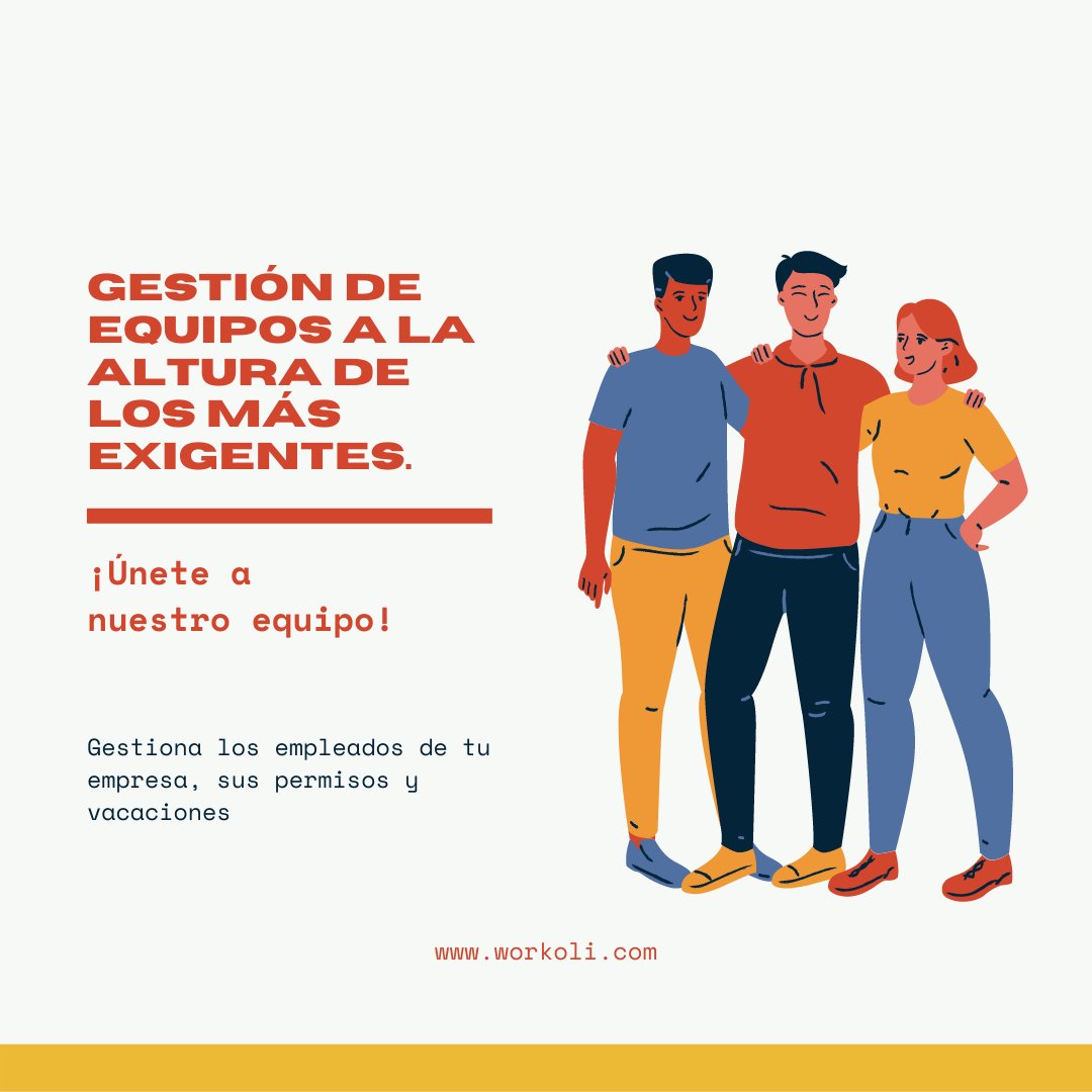 🚀 Gestión de equipos a la altura de los más exigentes.
🌐 workoli.com
🔑 #workoli #crm #rrhh #facturacion #gamificación #talento #contabilidad #leads