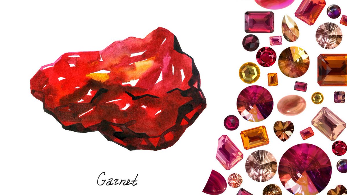 TLDFineJewelry's tweet photo. January Birthstone. Garnets come in palettes of greens, oranges, pinkish oranges, deeply saturated purplish reds, and even some blues.   Does your jewelry box hold a ring, Grandma's pin, or earrings with red garnets?  #redesignyourring #tldfinejewelry #atlantajeweley #garnet https://t.co/ozoYAPDMmY