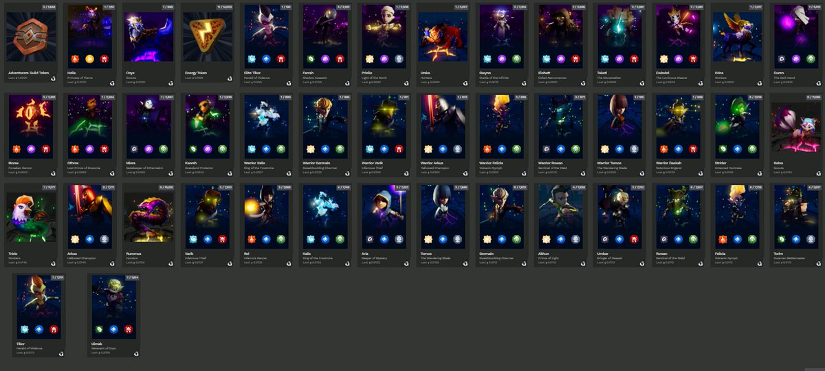TeamSatoshiP2E's tweet photo. Is it too early to get our @GuildOfGuardian players ready?

Team Satoshi currently has over 100 Heroes, 30 pets, 20 energy tokens, 2 Adventurer guilds and we're just getting started.

Who's ready to play? 🔥

#PlayToEarn #GameFi #GuildOfGuardians https://t.co/GOcbJ9iP4M