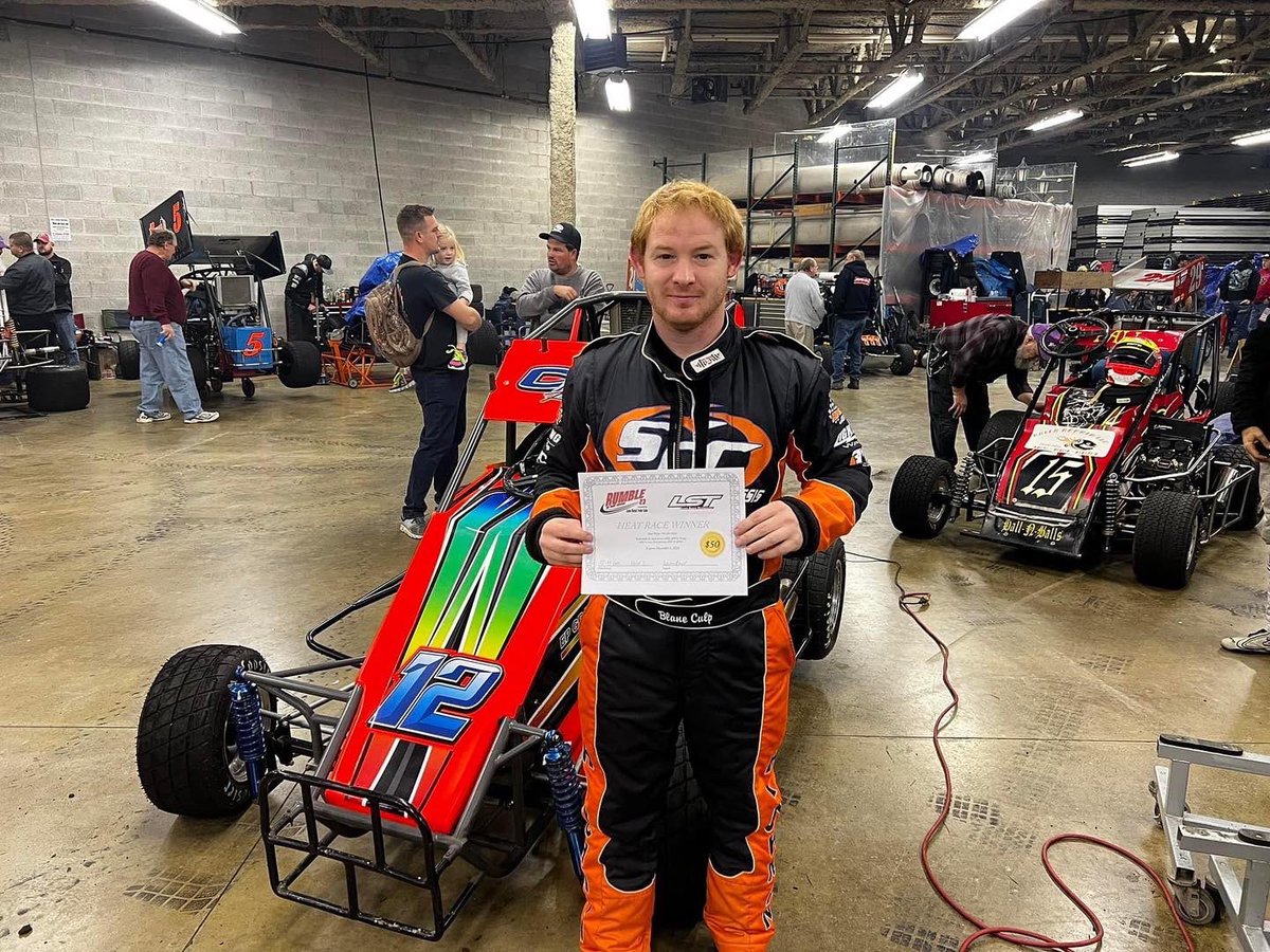 RUMBLEFORTWAYNE's tweet photo. Thanks to @LSTshocks, each heat winner in the LiUNA! non-winged 600cc class was rewarded with a $50 gift certificate! We’re glad to be able to give some extra support and incentives to the racers who showed up to #Rumble23!

Friday winners:
Blane Culp, Brian Busz, Jonathon Reid https://t.co/wp1D3ZvthX