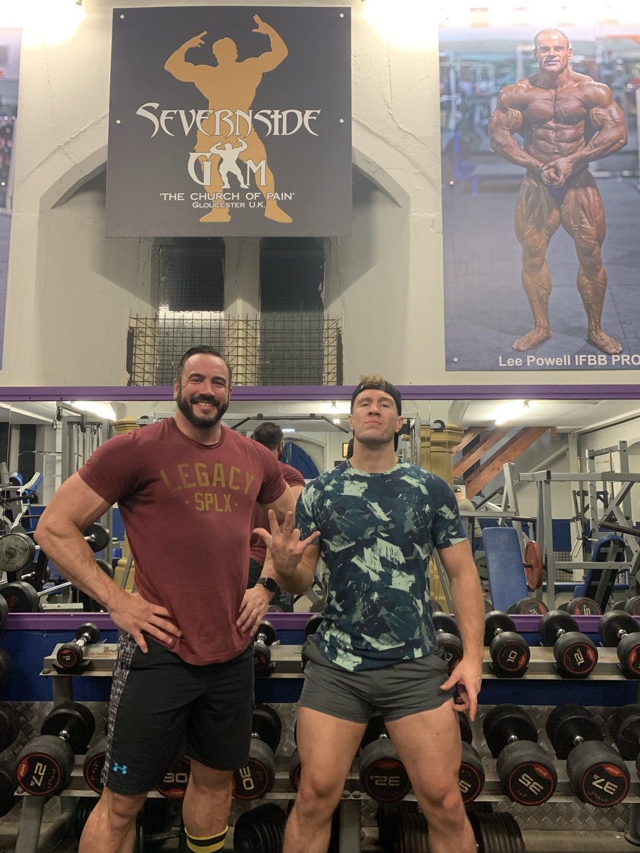 Iestyn_Rees's tweet photo. #BPQ
Bench Pressing Questions Ep 1 - @WillOspreay is now LIVE
https://t.co/L3ZSBh5cmW
We chat Will’s journey from the backyard to the Tokyo Dome, weight training, adding the size required to be a true heavyweight!
Then I put Will through a gruelling high volume leg session! https://t.co/spuolNSaI1