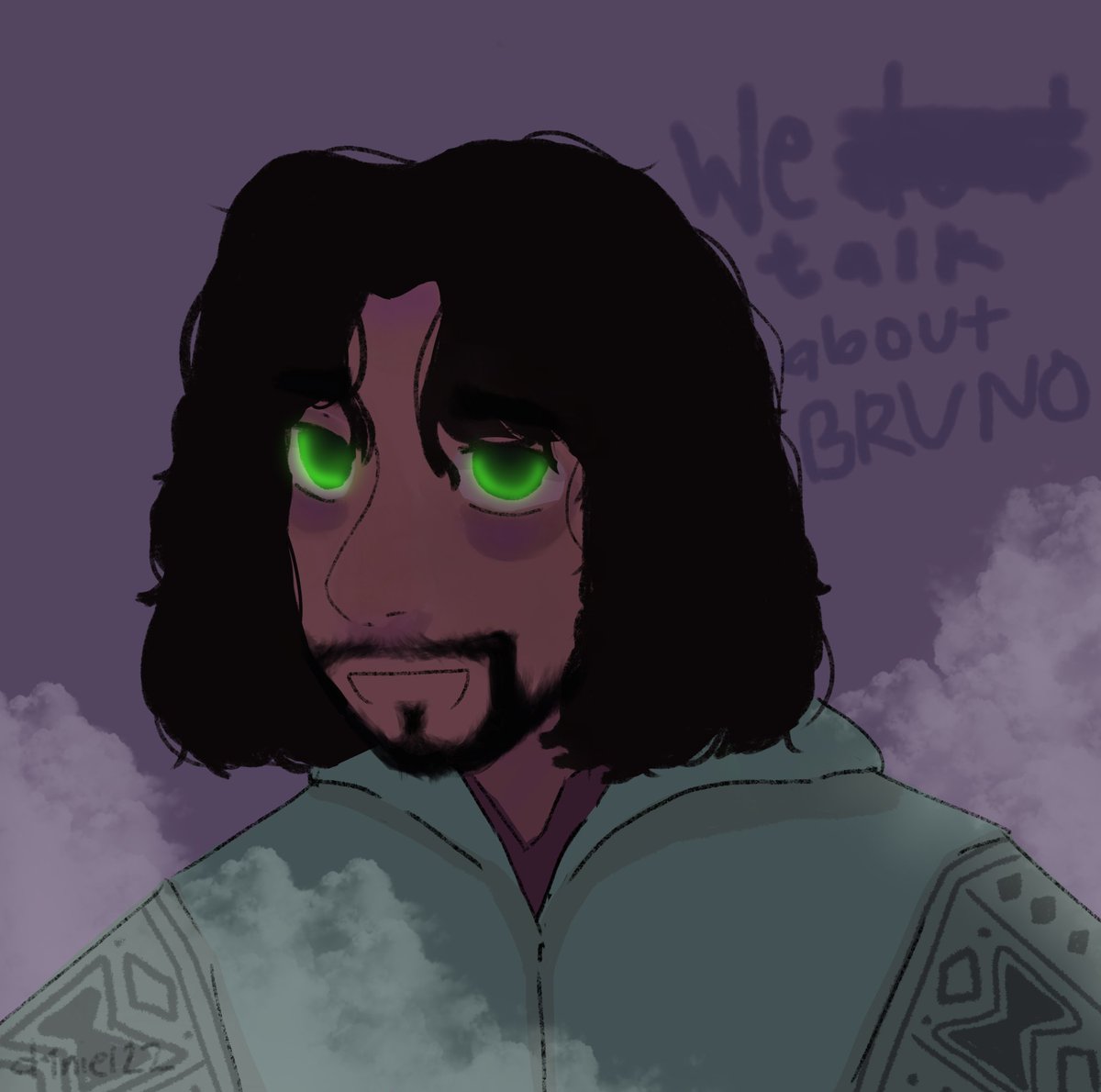 xerdalandan's tweet photo. we talk about bruno.

#encanto #brunomadrigal #artph  #encantofanart #bruno #disney https://t.co/Grijwtsefs