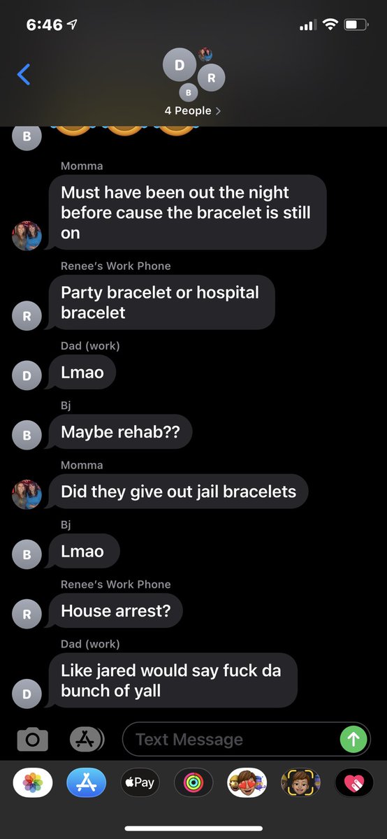 bndelaune's tweet photo. This is what it’s like to be a part of our fam 🤣 https://t.co/VKoYqulMao