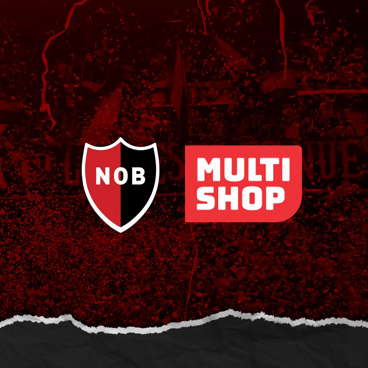 FutsalNewells's tweet photo. 🤝🏻 Nosotros en la cancha ofrecemos todo. Fuera de la cancha, ellos lo hacen.

#Multishop continuará patrocinando al #Futsal leproso. ❤️🖤 https://t.co/vpPfWeaBG7