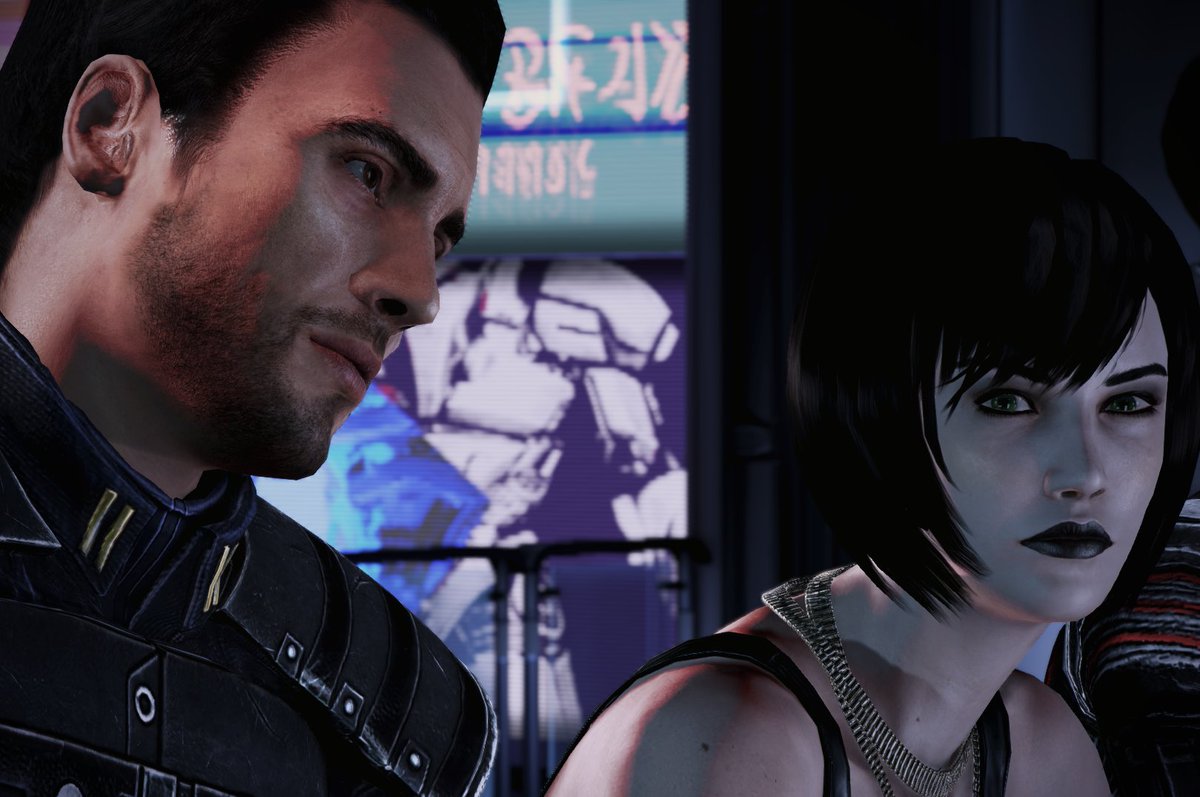 GenocidalFetus's tweet photo. Kaidan giving Lilith a much-needed pep talk before they go back to The Normandy. #MassEffect #MassEffectLegendaryEdition #MassEffect3 #FShenko https://t.co/NfU7H3SaPC